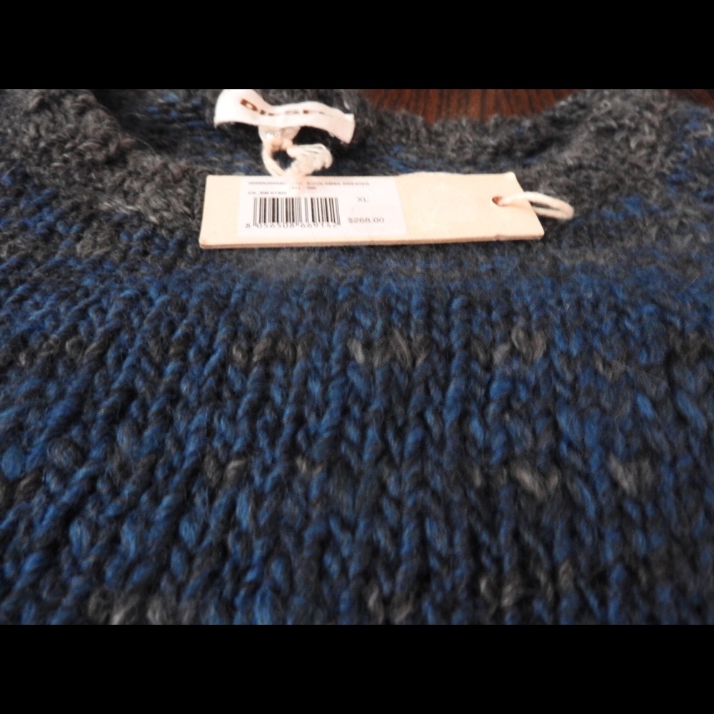 Cozy Blue DIESEL sweater